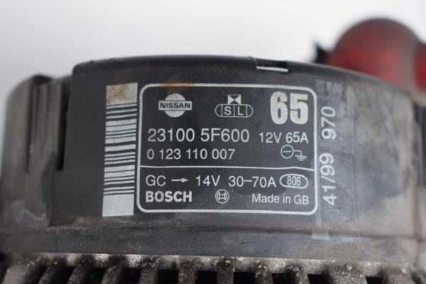 ALTERNATEUR 65/70 AMP NISSAN 1.0i / 1.3i - Vue 4